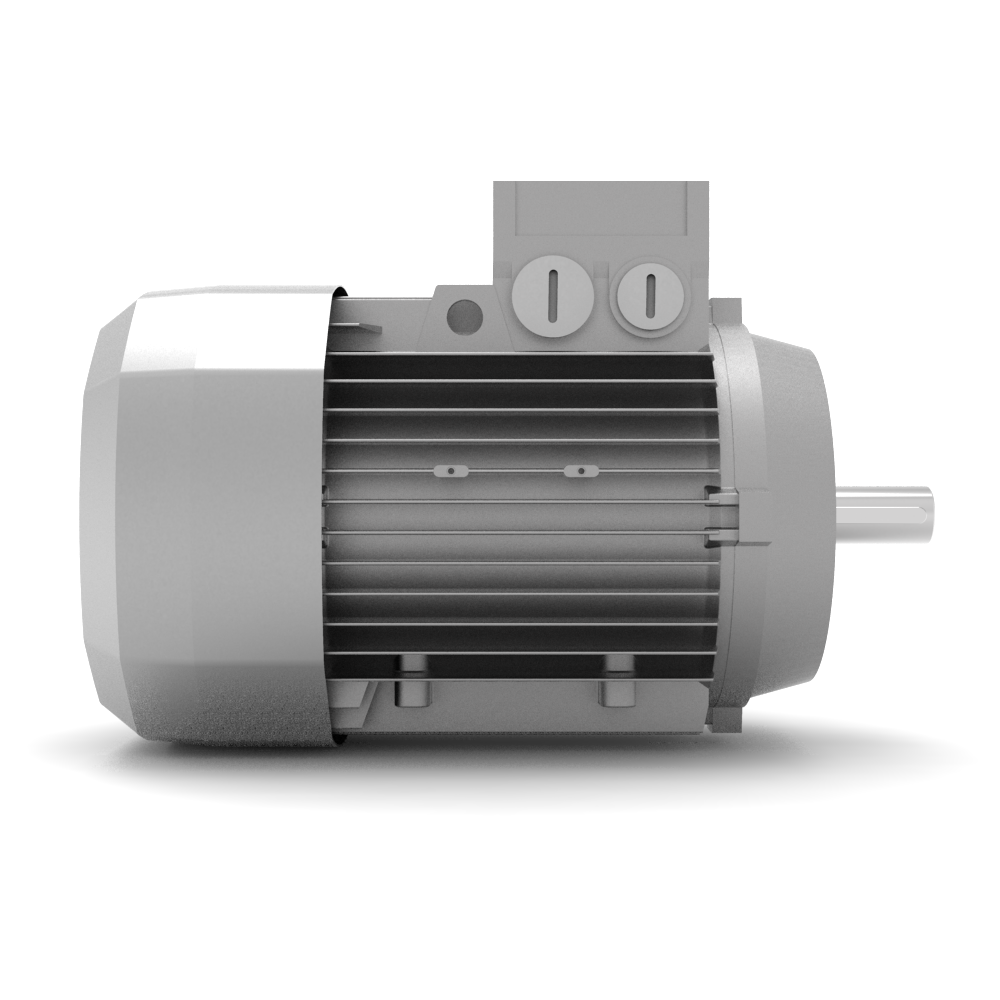 Bonfiglioli Riduttori BE-serie draaistroommotor IE2 bouwvorm B14a linker aanzicht