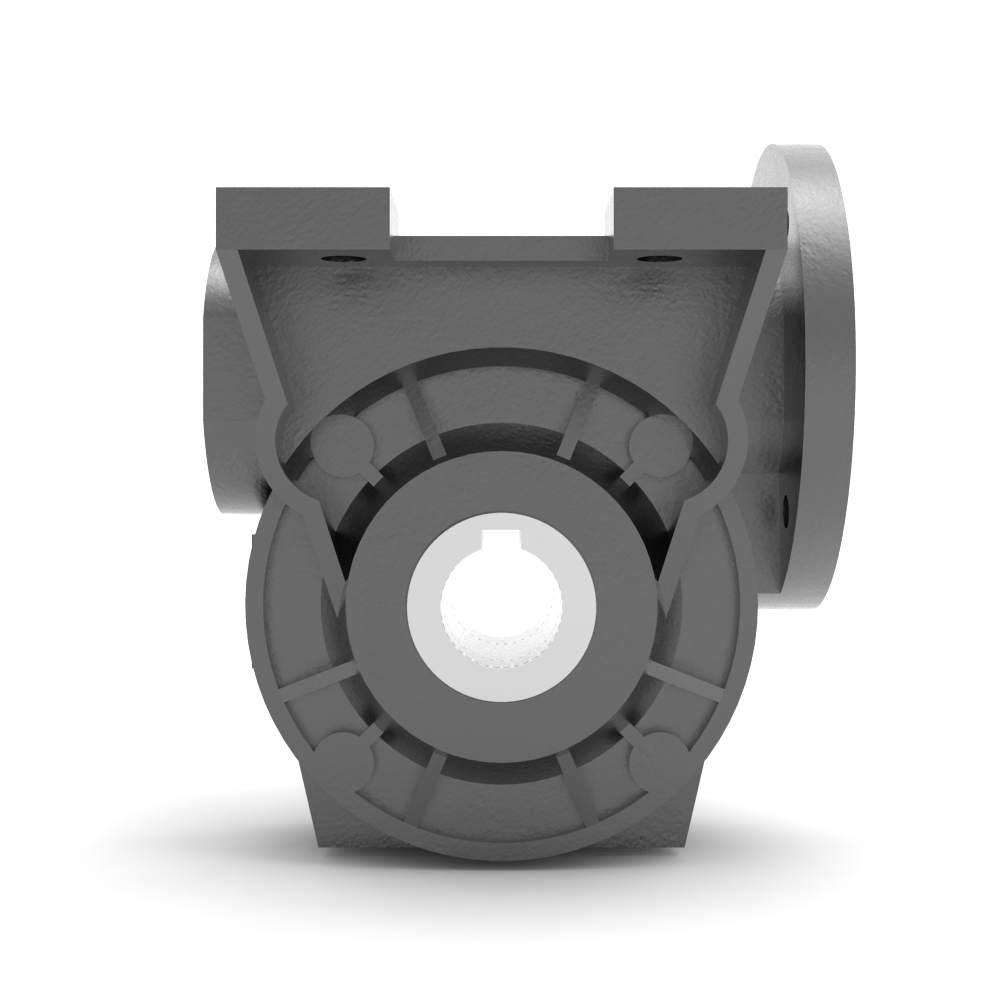 Bonfiglioli Riduttori VF-serie wormwielkast bouwvorm N met IEC motoraanbouwflens B14 voor aanzicht