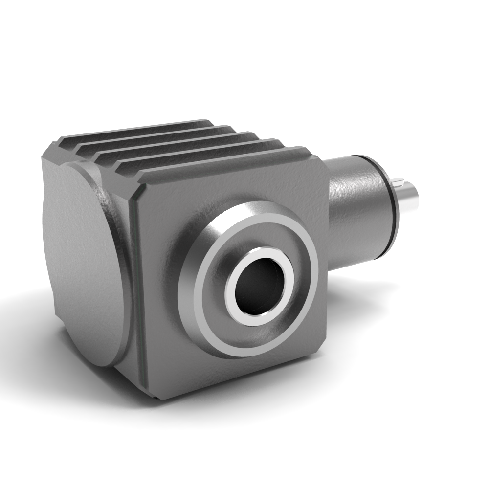 Bonfiglioli Riduttori RAN serie haakse overbrenging met holle spline as schuin voor aanzicht