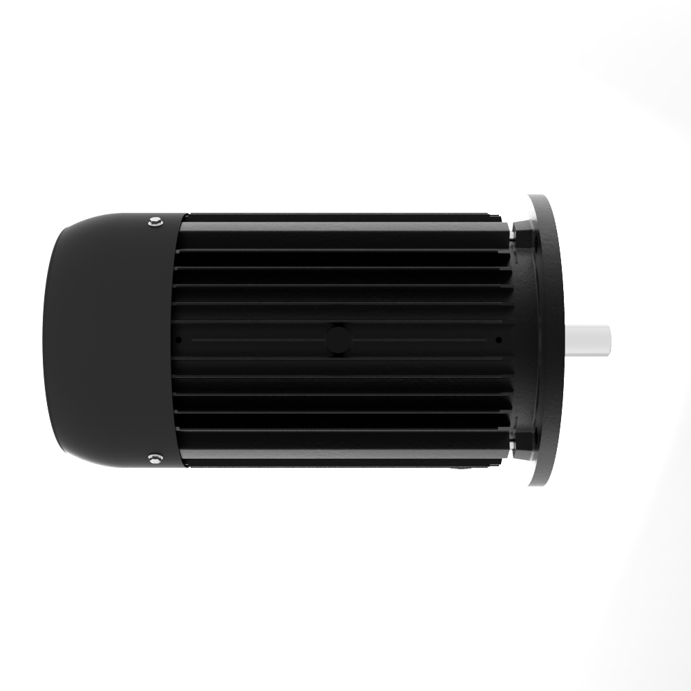 ELSTO YE3-serie gietijzeren draaistroommotor IE3 bouwvorm B5 onder aanzicht
